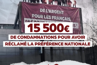 15 500 € de condamnations pour avoir réclamé la préférence nationale