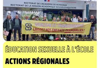 Sexualité et propagande à l’école : Le Syndicat de la famille mandate un huissier de justice