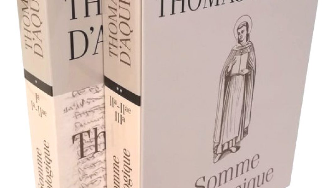 Prix de lancement pour la Somme théologique de saint Thomas – Edition luxe limitée, sur LIVRES EN FAMILLE