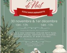 Marché de Noël école Sainte-Bernadette