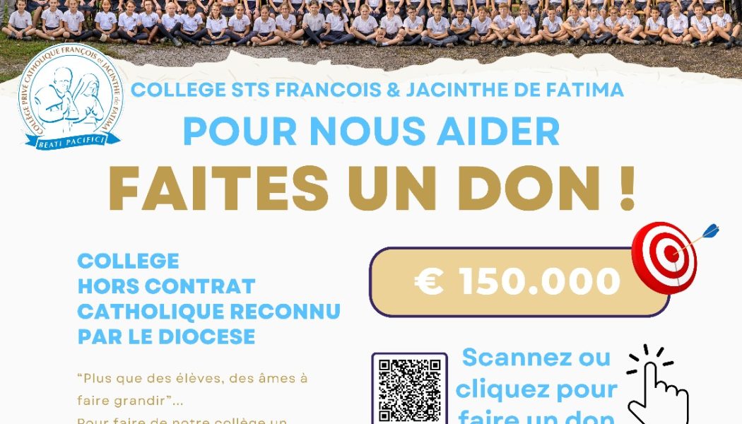 Le collège SFJF à Lyon a besoin de vous