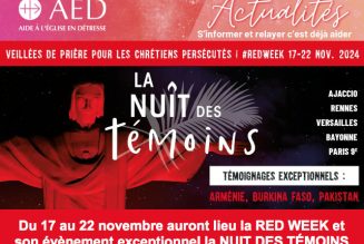 Du 17 au 22 novembre : 15e nuit des témoins