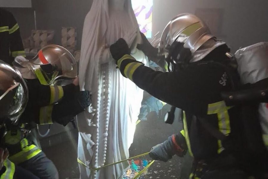 Incendie de l’église des Saints François, à Montpellier