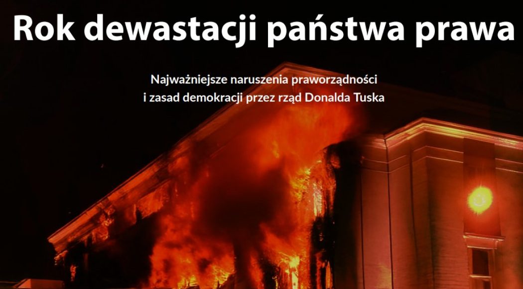 Un an de « rétablissement » de la démocratie et de l’État de droit en Pologne avec le soutien de Bruxelles