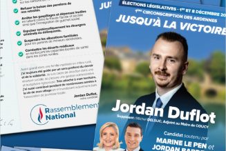 Le RN largement en tête lors d’une élection législative partielle dans les Ardennes