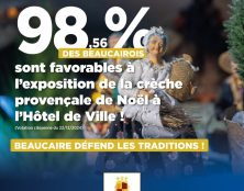 Les habitants de Beaucaire favorables à l’exposition de la crèche de Noël à l’Hôtel de Ville