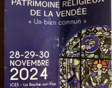 Le patrimoine religieux honoré en Vendée