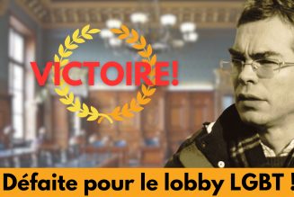 Défaite pour le lobby LGBT