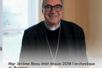 Mgr Jérôme Beau nommé archevêque de Poitiers