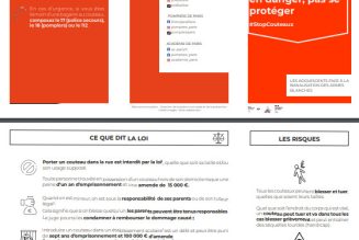 Après les numéros verts, les flyers. Bienvenue chez les dingues