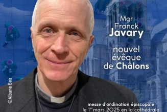 Mgr Franck Javary nommé évêque de Châlons