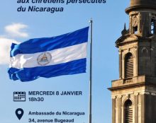 Changement de lieu de la manifestation en soutien aux chrétiens du Nicaragua