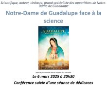 Notre Dame de Guadalupe face à la science