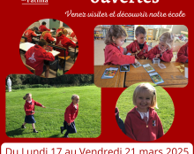 Portes Ouvertes à l’école ND de Fatima près de Lille