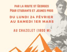 Il reste quelques places d’hommes pour le camp Pier Giorgio