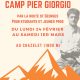 Il reste quelques places d’hommes pour le camp Pier Giorgio