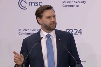 Texte intégral du discours de JD Vance à Munich