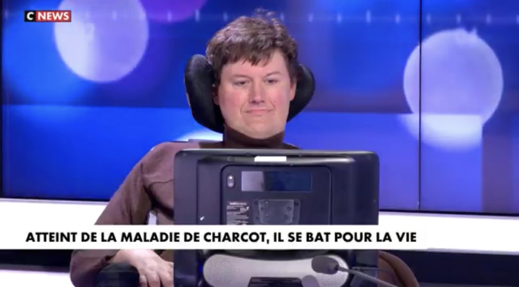 Atteint de la maladie de Charcot, il témoigne pour la vie