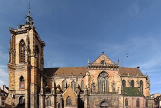 L’église Saint-Martin à Colmar vandalisée