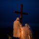 SOS Calvaires en Corse à Speloncato pour une procession suivie d’une pose de croix