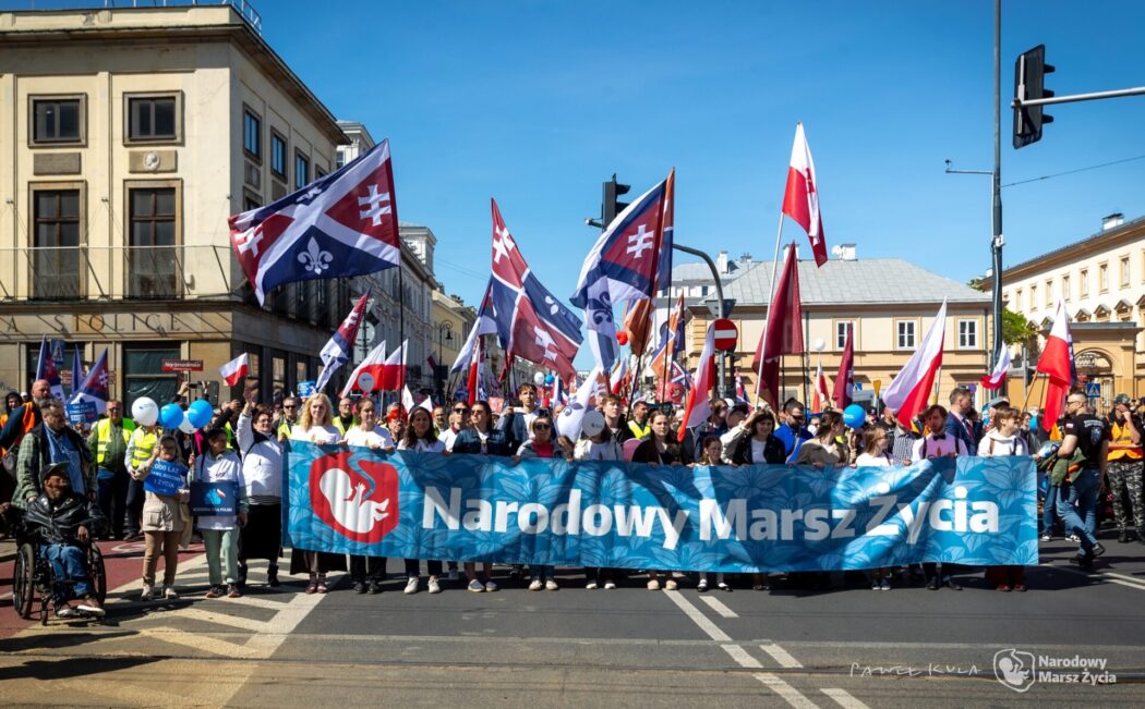 Grande manifestation pour la vie, la famille et le Royaume de Pologne
