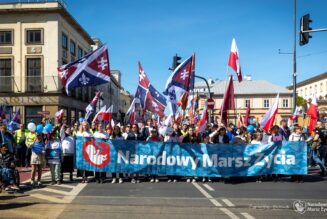 Grande manifestation pour la vie, la famille et le Royaume de Pologne