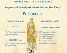 Des Lys pour Sainte Anne : du 30 mai au 1er juin, venez célébrer le 400e anniversaire des apparitions de Sainte Anne en Bretagne