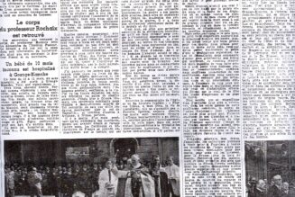 Homélie du cardinal Gerlier à l’occasion du bombardement du 26 mai 1944 à Lyon