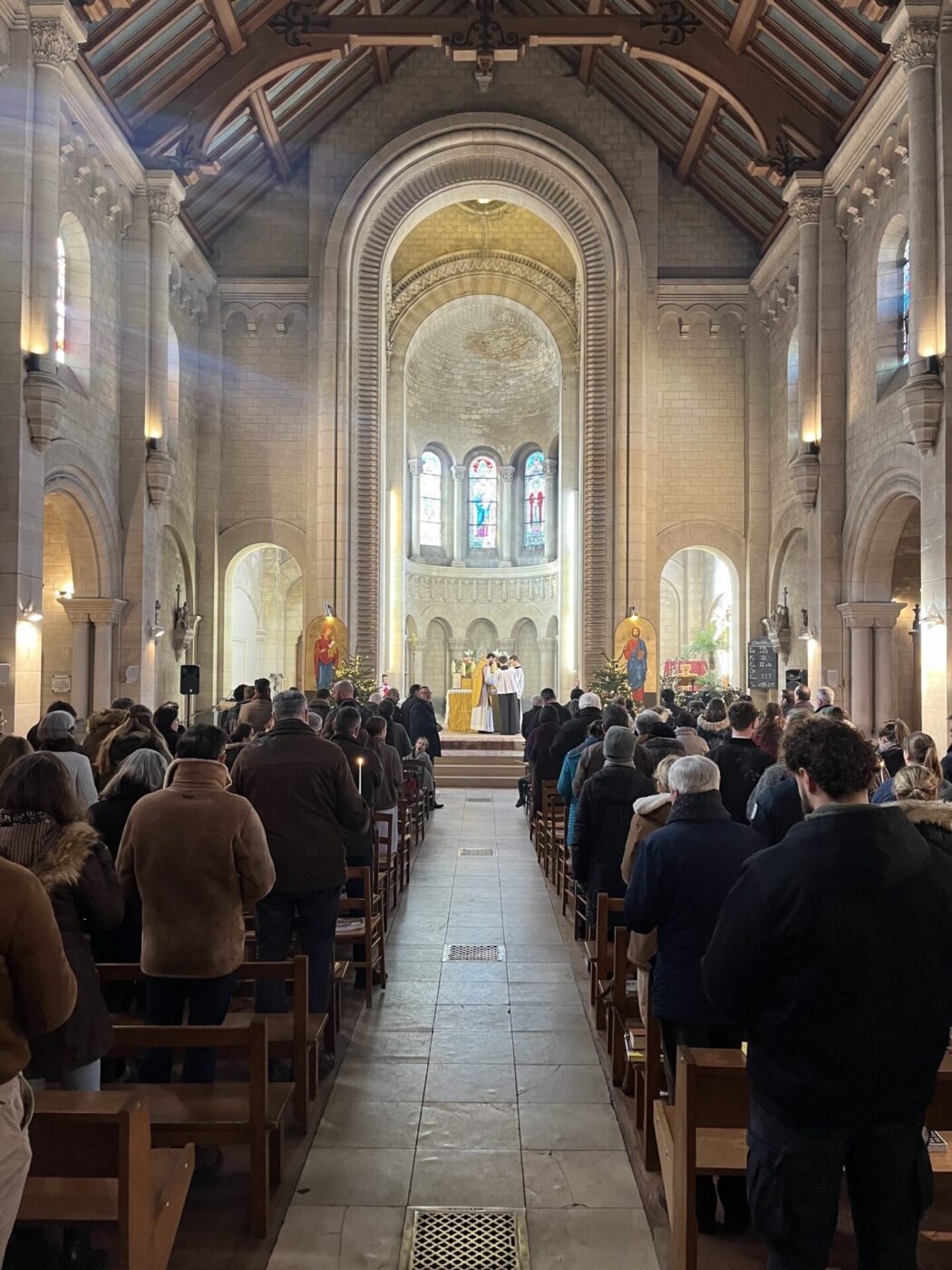 Conversion à la chapelle des Franciscaines à Saint-Germain-en-Laye