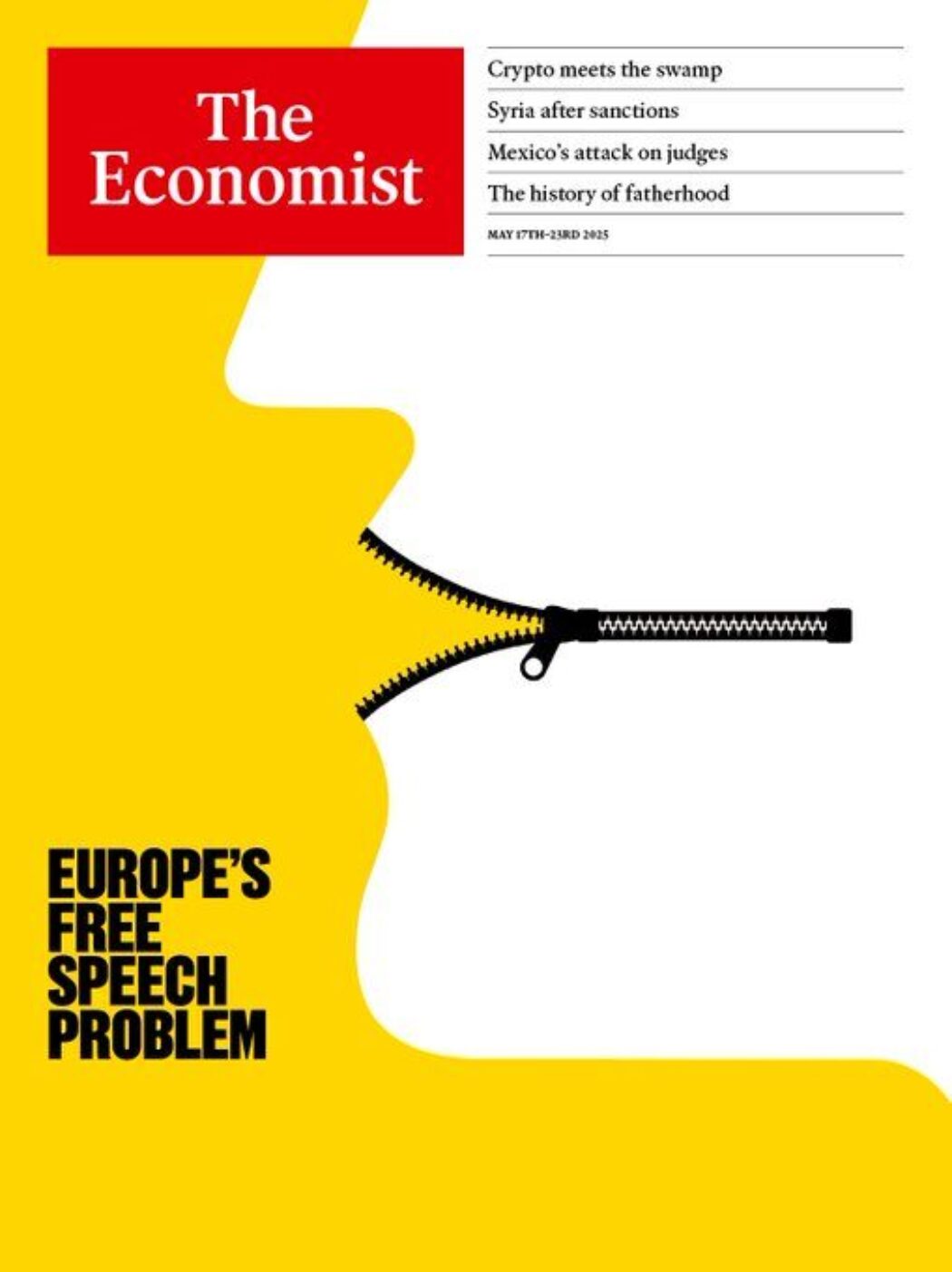The Economist s’inquiète du recul de la liberté d’expression en Europe