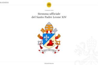 Les armoiries officielles du Saint-Père Léon XIV