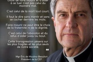 Mgr Eric de Moulins-Beaufort répond à Emmanuel Macron sur l’euthanasie