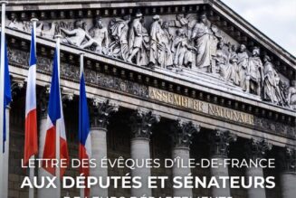 L’appel des évêques d’Ile-de-France aux parlementaires