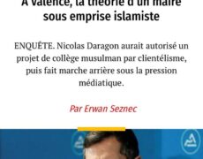 Le maire islamophile de Valence, Nicolas Daragon, nommé secrétaire général adjoint du parti Les Républicains