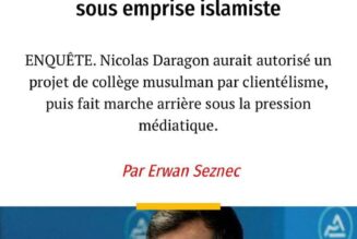 Le maire islamophile de Valence, Nicolas Daragon, nommé secrétaire général adjoint du parti Les Républicains