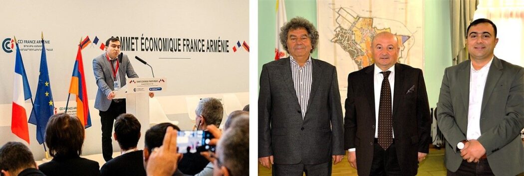 Tigran Arakelian, le Président de la CCI France Arménie, hisse les couleurs du développement économique