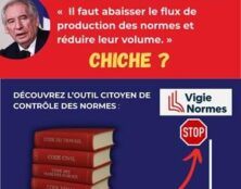 Lancement de Vigie Normes : l’outil citoyen qui montre l’inflation normative