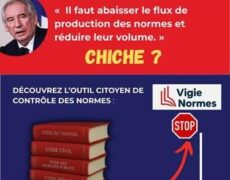 Lancement de Vigie Normes : l’outil citoyen qui montre l’inflation normative