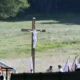Haute-Loire : Mgr Baumgarten bénit un nouveau calvaire