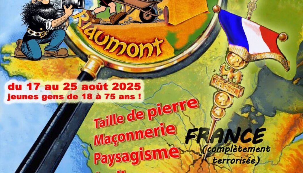 Camp chantier d’août 2025 à Riaumont