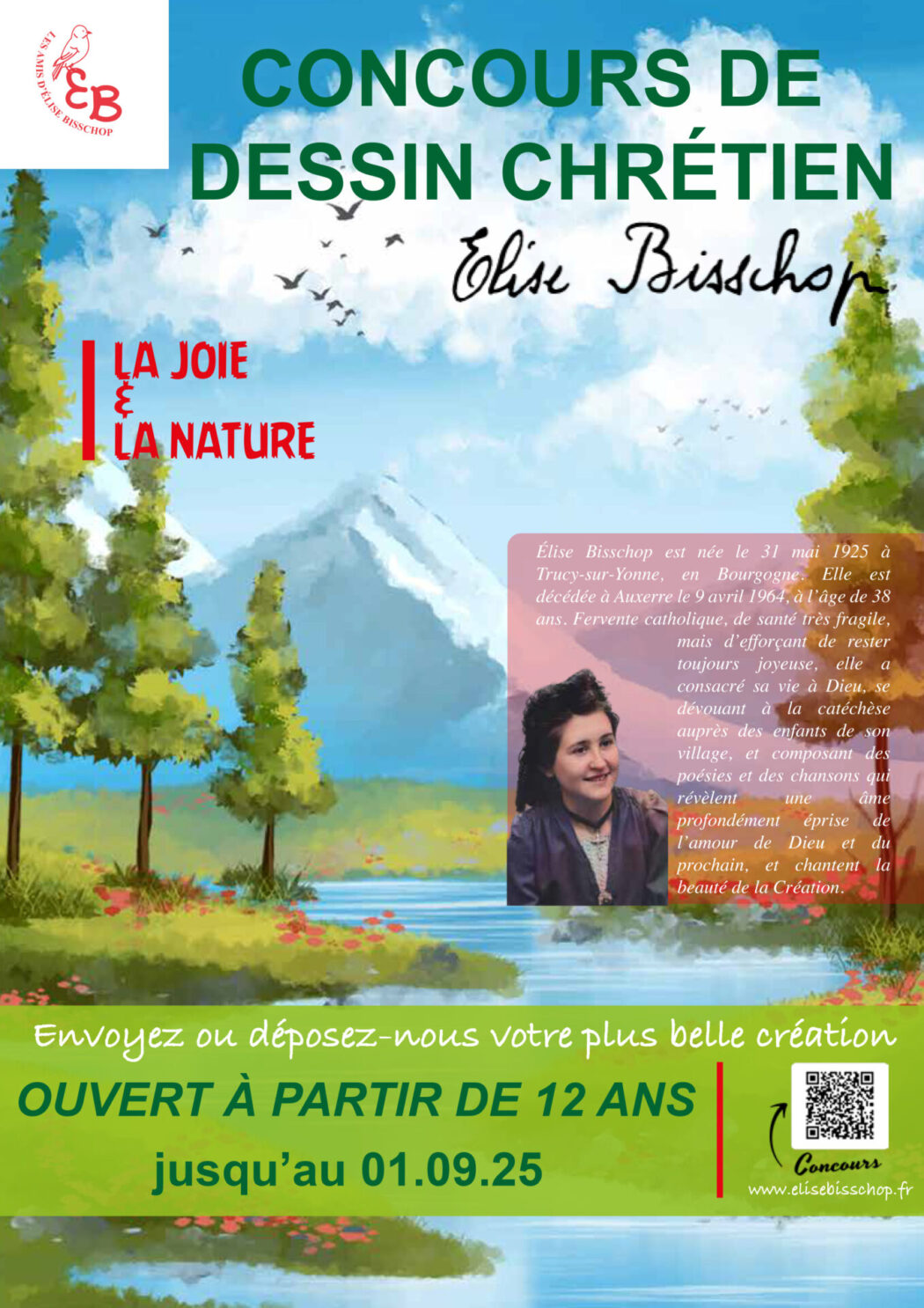 1er concours de dessin chrétien – prix Élise Bisschop