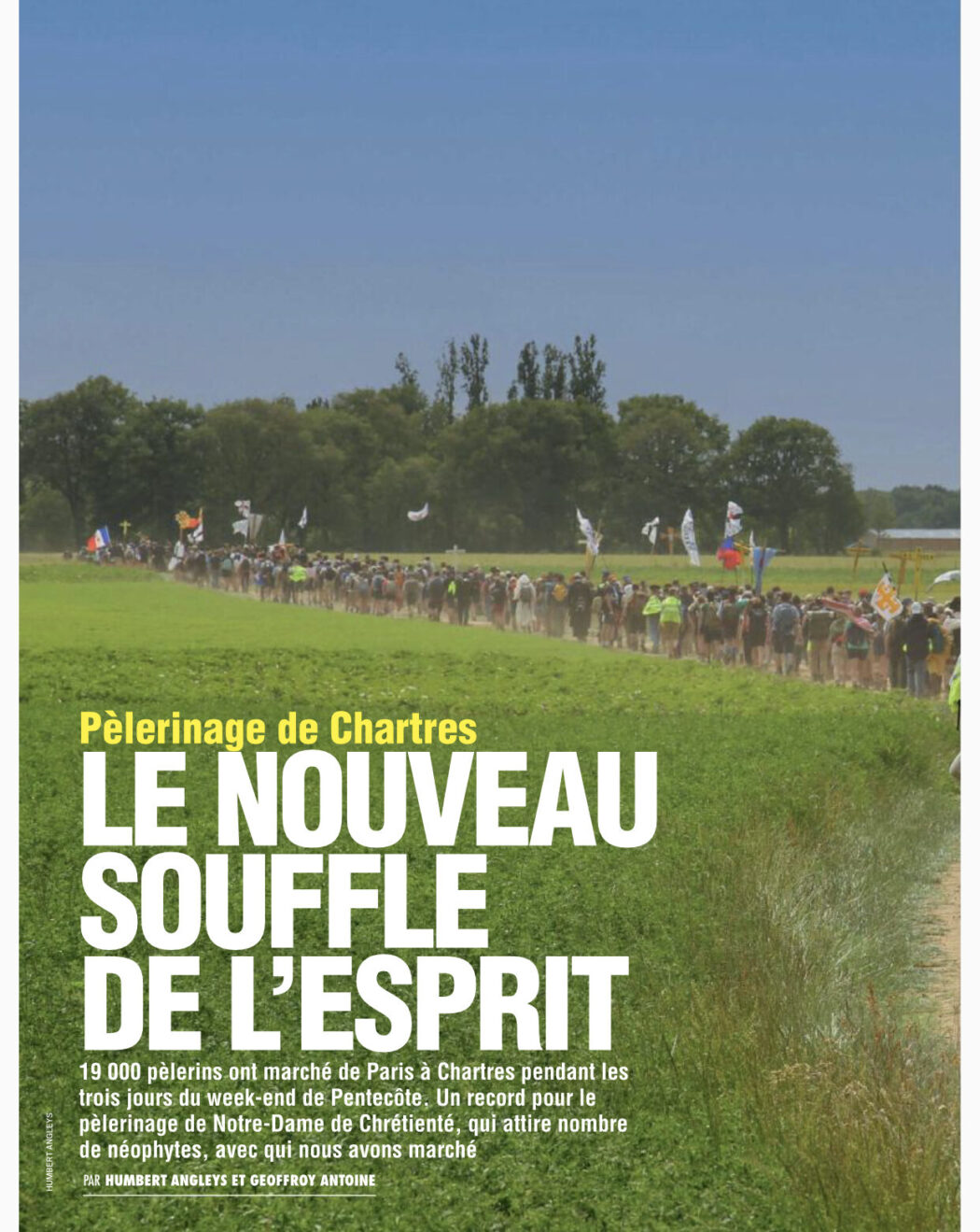 Jeune converti et chef de chapitre