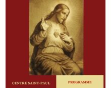 Conférence sur le Sacré-Coeur ce soir au Centre Saint-Paul
