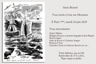 Anne Brassié vous invite à lire