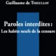 Paroles interdites  – les habits neufs de la censure