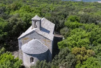 La chapelle romane Saint-Pierre-de-Castres à Tresques (Gard) retrouve sa toiture