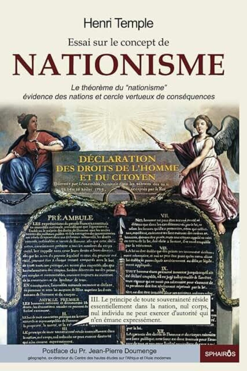 Pour une science des nations