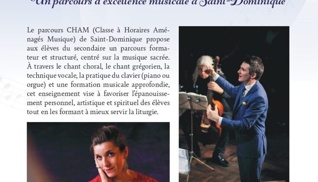 Classe à Horaires Aménagés Musique (CHAM)