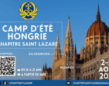 Camp itinérant en Hongrie avec le Chapitre Saint Lazare
