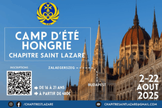 Camp itinérant en Hongrie avec le Chapitre Saint Lazare